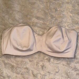 Sophisticated Cream Strapless Bra 32D